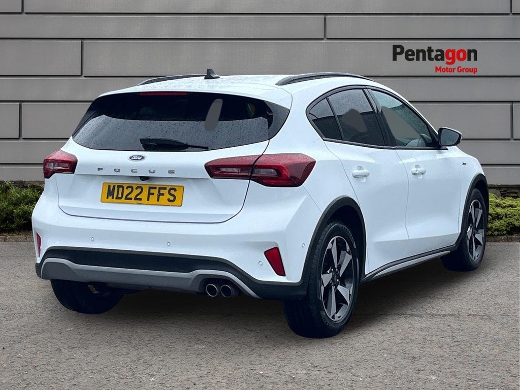 Ford Focus 1.0T Ecoboost Active Hatchback E MD22FFS White #4