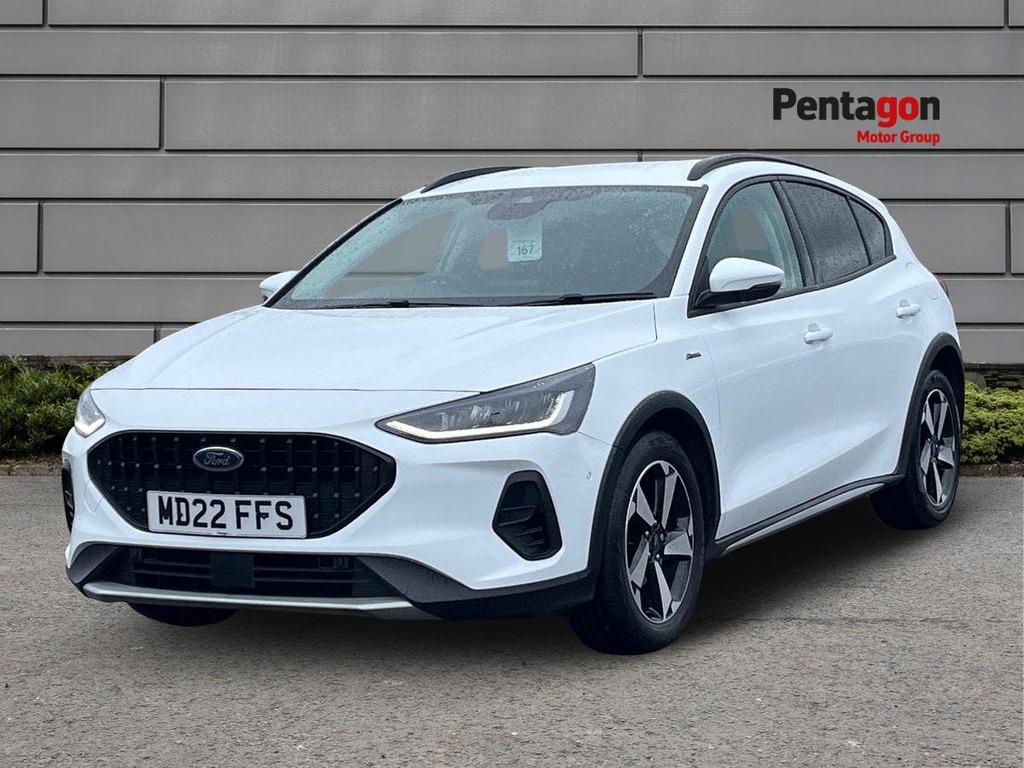 Ford Focus 1.0T Ecoboost Active Hatchback E MD22FFS White #3