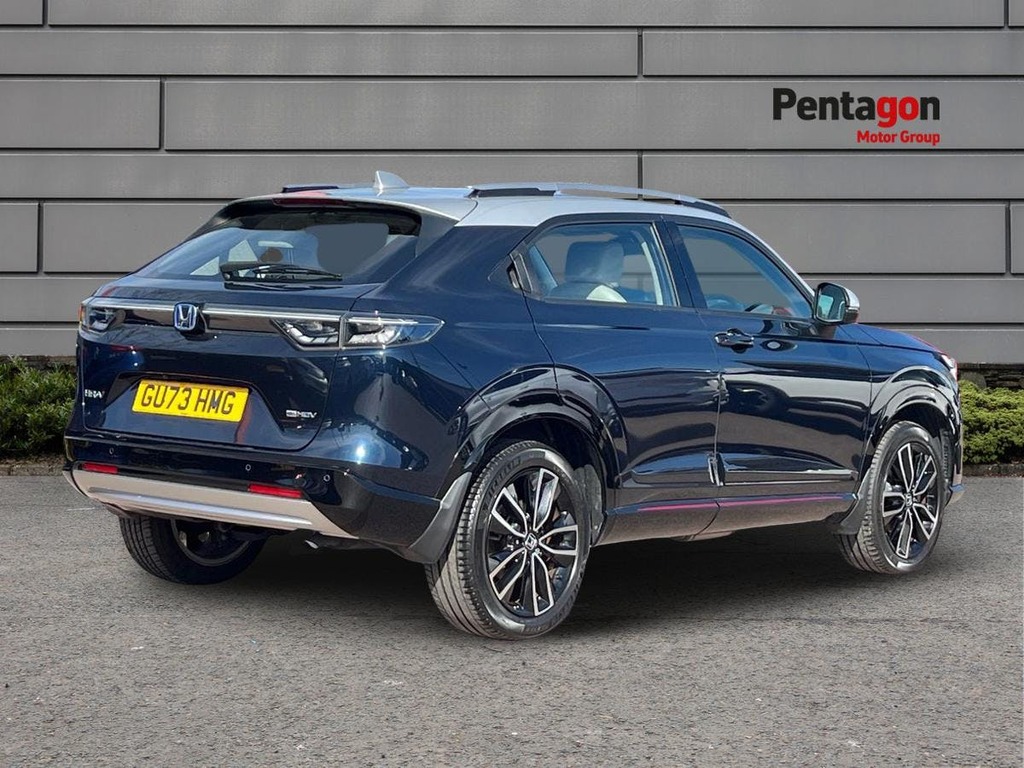 Honda Hr-V 1.5 H I Mmd Advance Style Suv Hybrid Cv Blue #4
