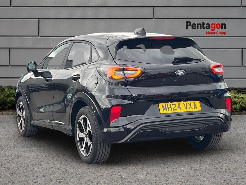 Ford Puma 1.0T Ecoboost Mhev St Line Suv Hybrid M MH24VXA Black #2