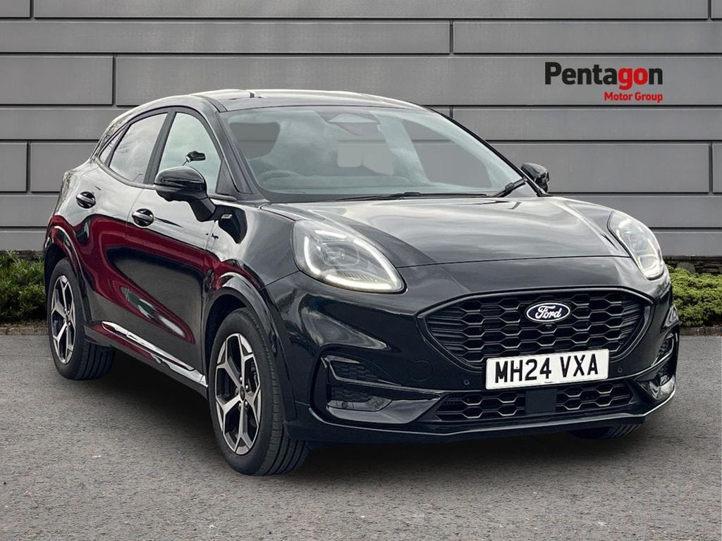 Ford Puma 1.0T Ecoboost Mhev St Line Suv Hybrid M Black