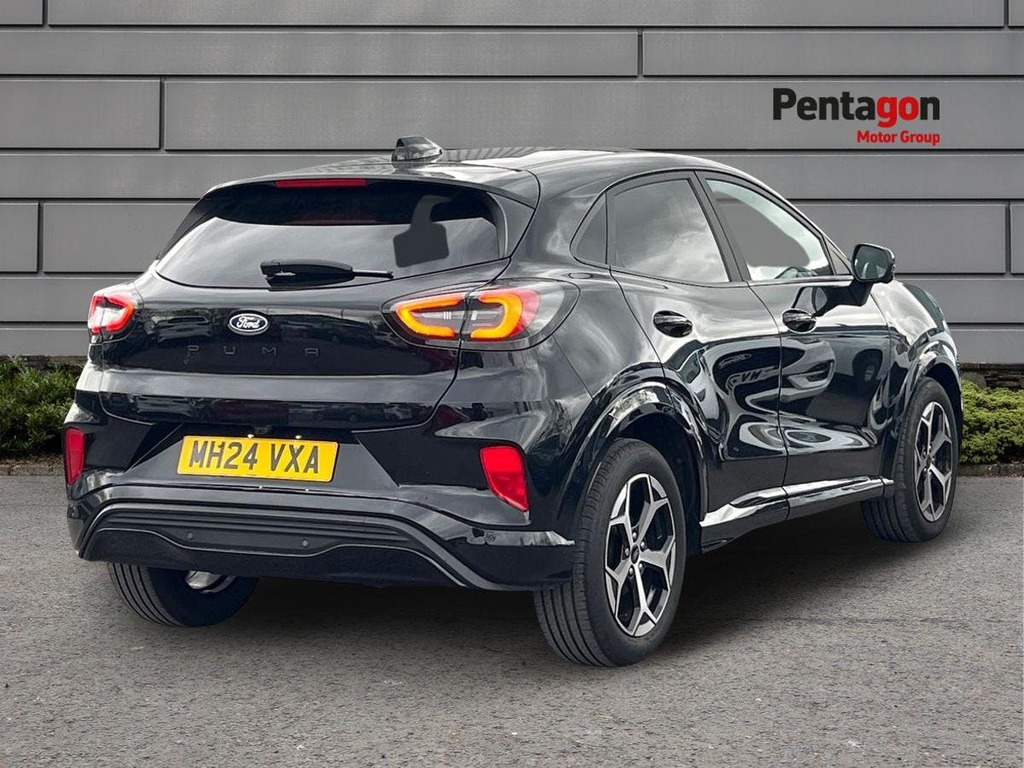 Ford Puma 1.0T Ecoboost Mhev St Line Suv Hybrid M MH24VXA Black #4