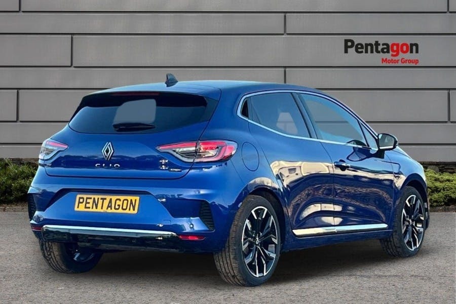 Renault Clio 1.6 E Tech Techno Hatchback Hybrid Blue #4