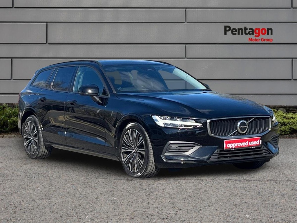 Volvo V60 2.0 B3 Mhev Core Estate Hybrid Dct Black