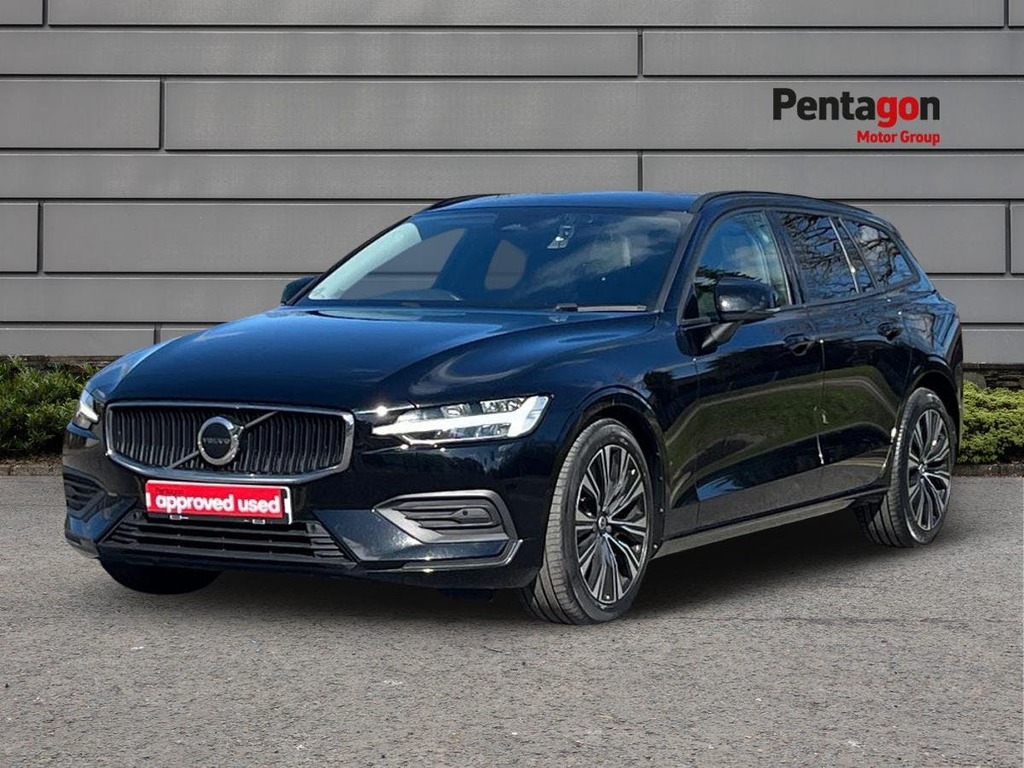 Volvo V60 2.0 B3 Mhev Core Estate Hybrid Dct Black #3