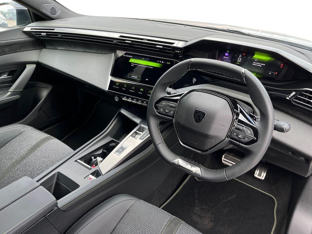 Peugeot 408 1.2 Hybrid Gt Fastback Hybrid E Dsc6 Eu YP26KJN White #5