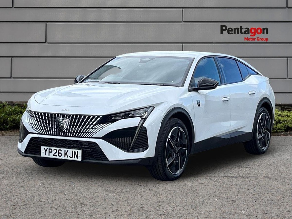 Peugeot 408 1.2 Hybrid Gt Fastback Hybrid E Dsc6 Eu YP26KJN White #3