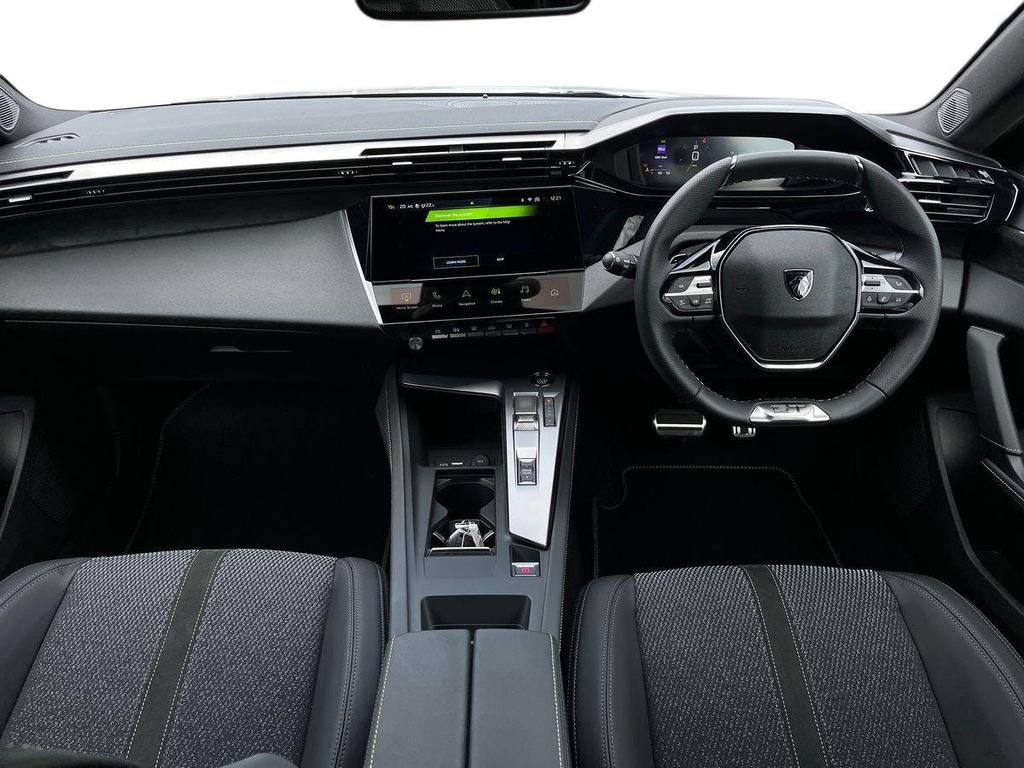 Peugeot 408 1.2 Hybrid Gt Fastback Hybrid E Dsc6 Eu YP26KJN White #6