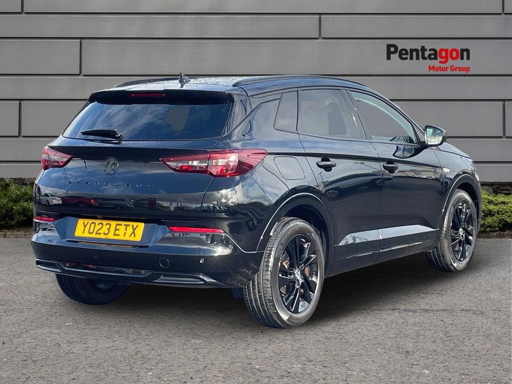Vauxhall Grandland 1.2 Turbo Gs Suv Euro 6 Ss 1 YO23ETX Black #4
