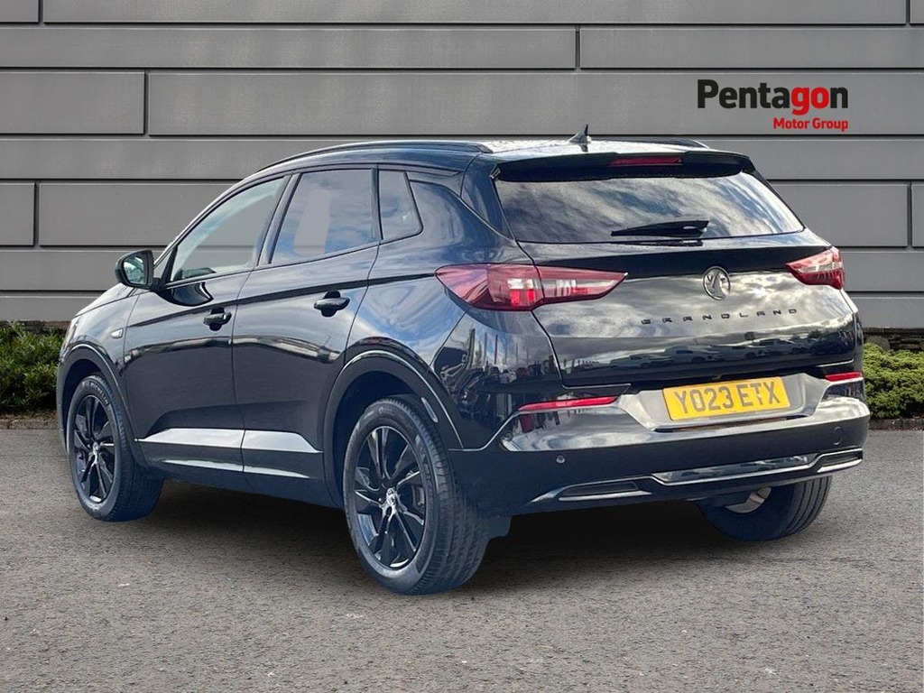 Vauxhall Grandland 1.2 Turbo Gs Suv Euro 6 Ss 1 YO23ETX Black #2