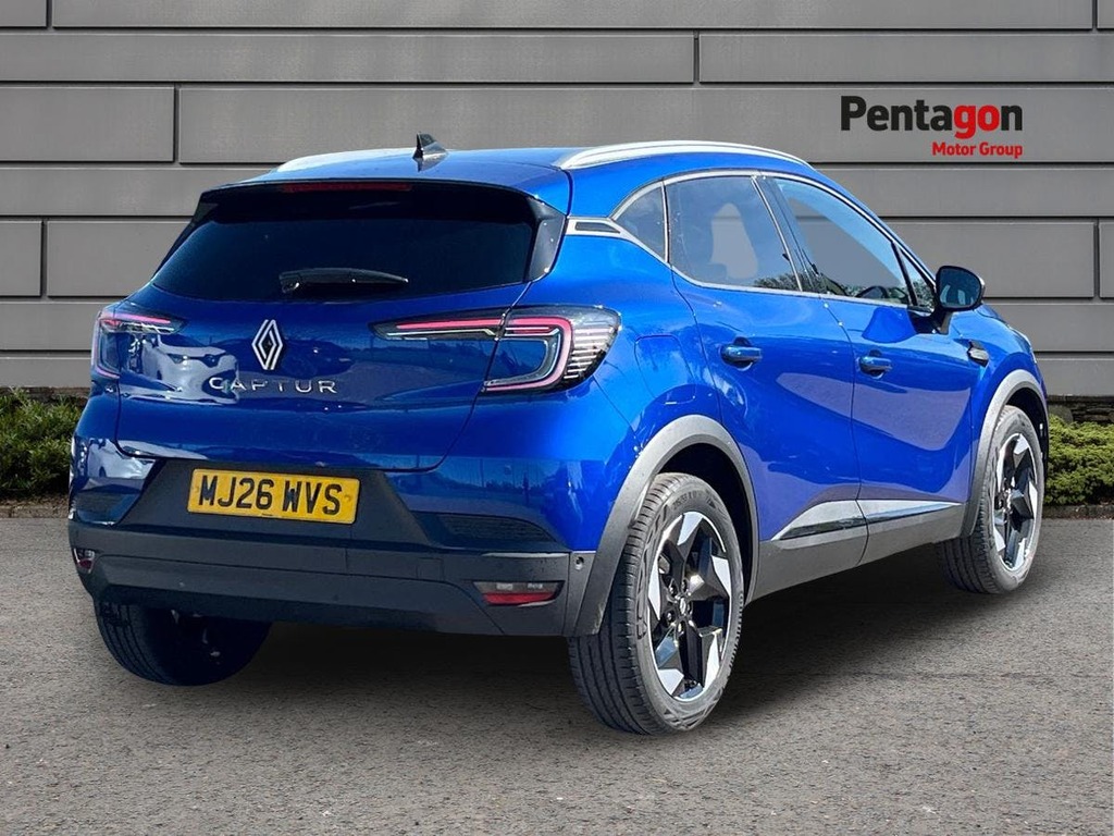Renault Captur 1.2 Tce Techno Suv Euro 6 Ss MJ26WVS Blue #4