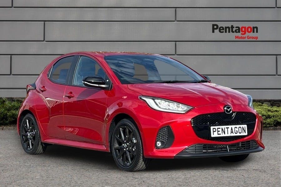Mazda 2 1.5H Homura Hatchback Hybrid Cvt Euro 6 Red