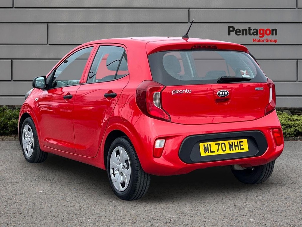 Kia Picanto 1.0 1 Hatchback Euro 6 Ss 66 Red #2