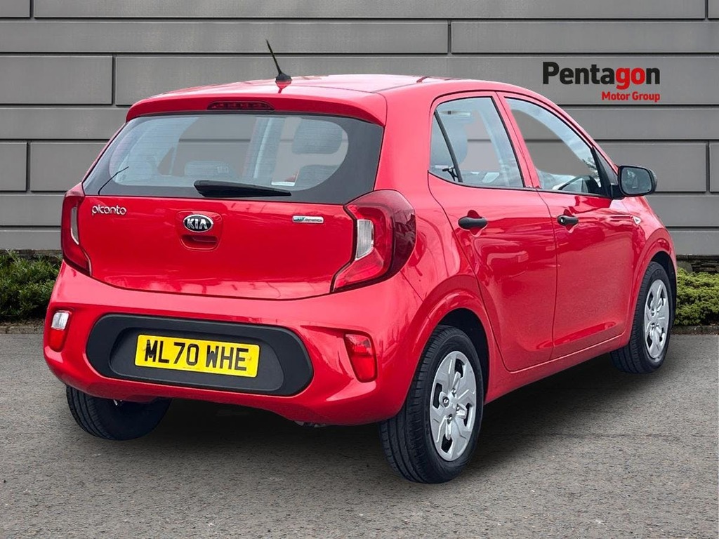 Kia Picanto 1.0 1 Hatchback Euro 6 Ss 66 Red #4