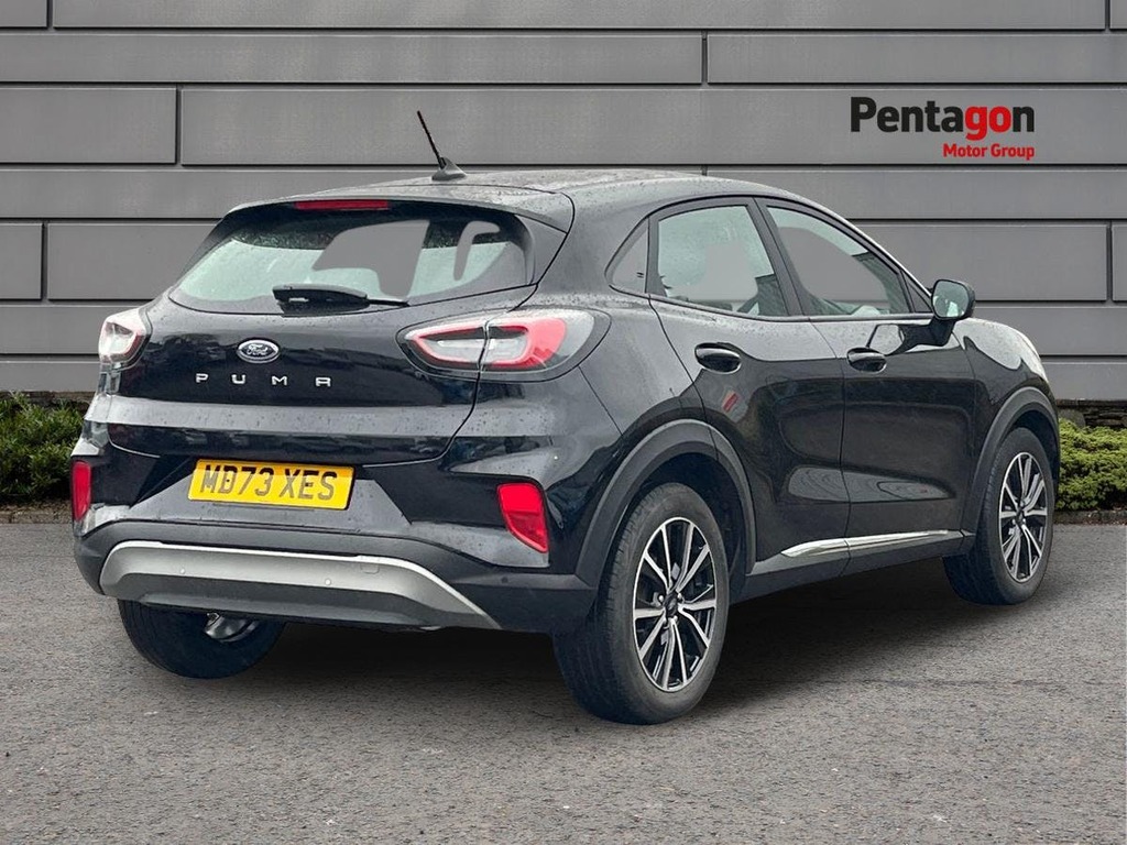 Ford Puma 1.0T Ecoboost Mhev Titanium Suv Hybrid MD73XES Black #4