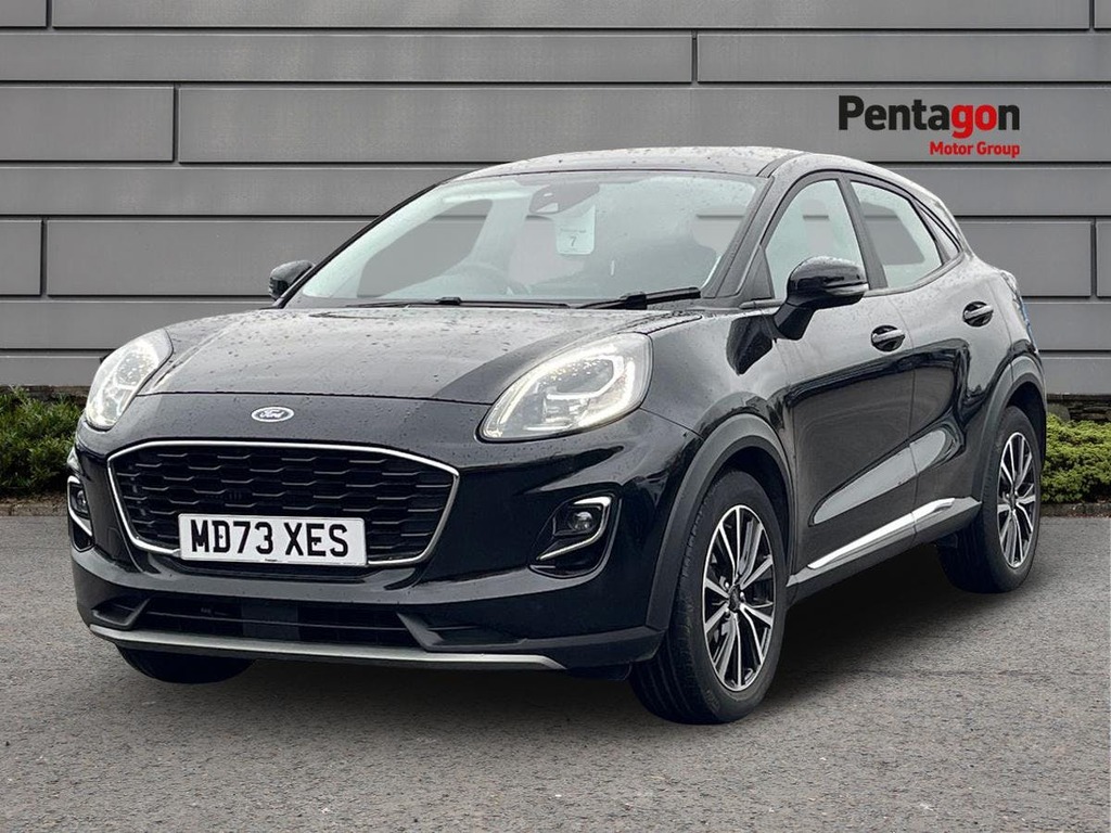Ford Puma 1.0T Ecoboost Mhev Titanium Suv Hybrid MD73XES Black #3
