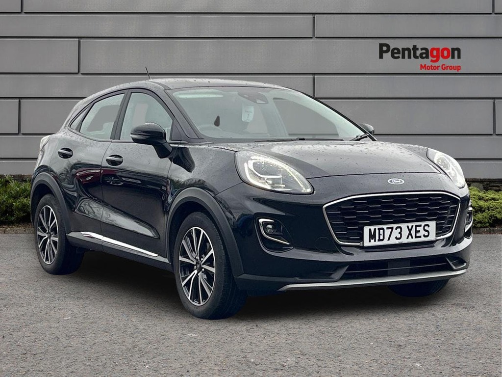 Ford Puma 1.0T Ecoboost Mhev Titanium Suv Hybrid Black