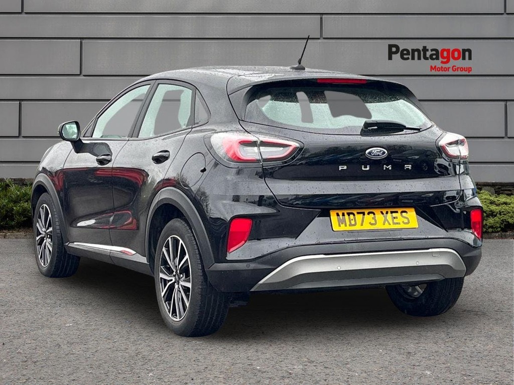 Ford Puma 1.0T Ecoboost Mhev Titanium Suv Hybrid MD73XES Black #2