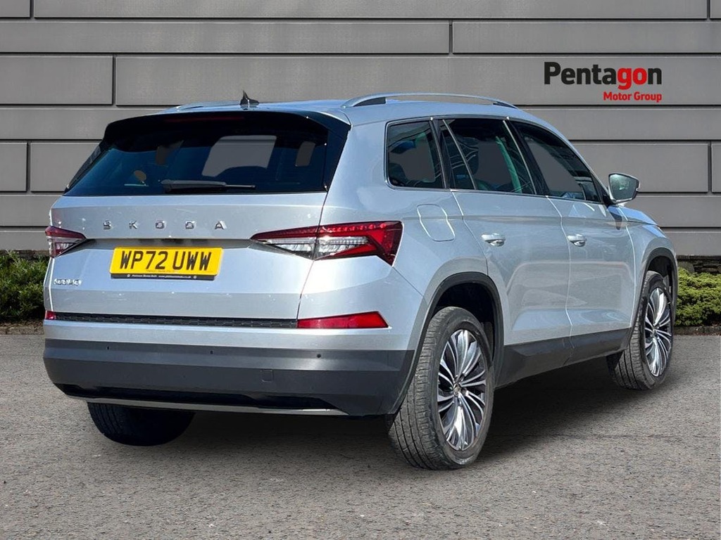 Skoda Kodiaq 1.5 Tsi Act Se L Executive Suv Dsg Euro WP72UWW Silver #4