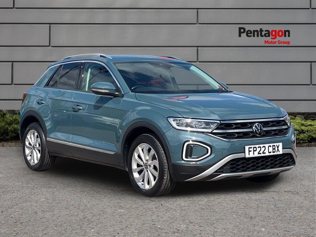 Volkswagen T-Roc 1.5 Tsi Style Suv Euro 6 Ss Blue