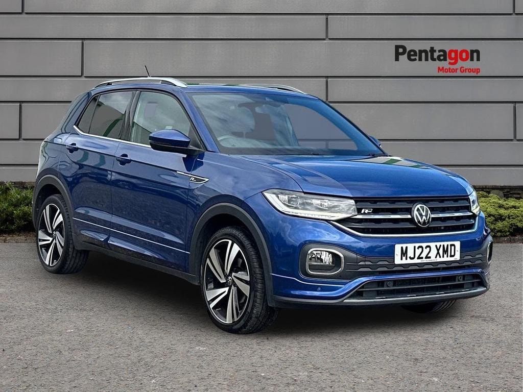 Volkswagen T-Cross 1.0 Tsi R Line Suv Euro 6 Ss Blue