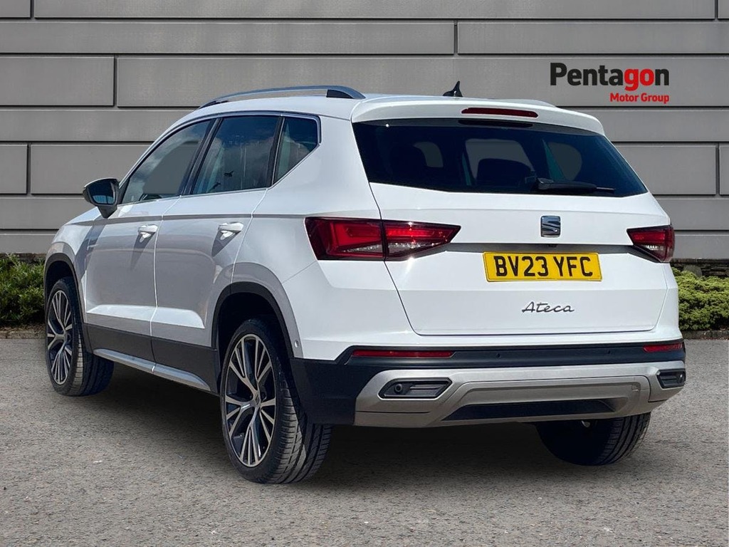 Seat Ateca 1.5 Tsi Evo Xperience Lux Suv Dsg Euro BV23YFC White #2