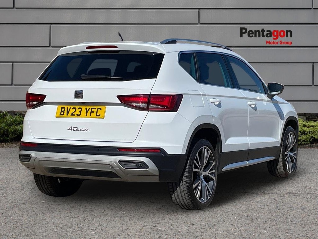 Seat Ateca 1.5 Tsi Evo Xperience Lux Suv Dsg Euro BV23YFC White #4