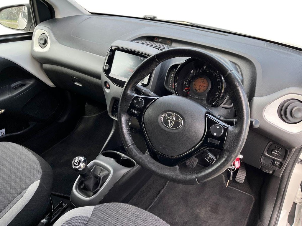 Toyota Aygo 1.0 Vvt I X Trend Hatchback Euro YP20HRA White #5