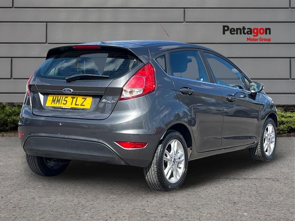 Ford Fiesta 1.0 Zetec Hatchback Euro 6 Ss MM15TLZ Grey #4