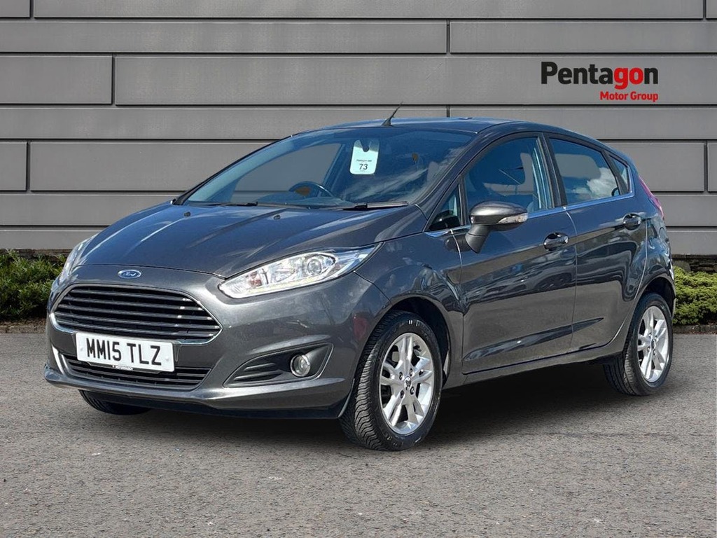 Ford Fiesta 1.0 Zetec Hatchback Euro 6 Ss MM15TLZ Grey #3