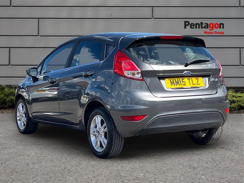 Ford Fiesta 1.0 Zetec Hatchback Euro 6 Ss MM15TLZ Grey #2