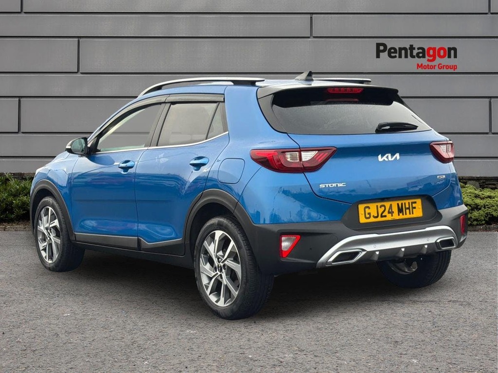 Kia Stonic 1.0 T Gdi Mhev Gt Line S Suv Hybrid Dct GJ24MHF Blue #2