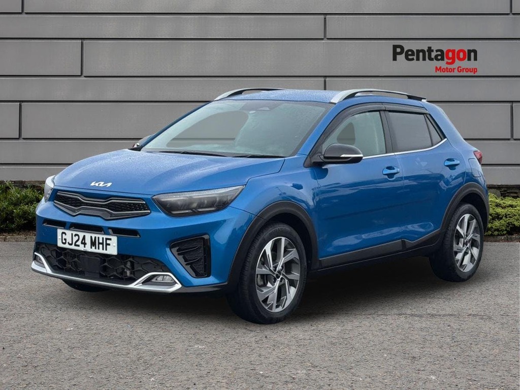 Kia Stonic 1.0 T Gdi Mhev Gt Line S Suv Hybrid Dct GJ24MHF Blue #3