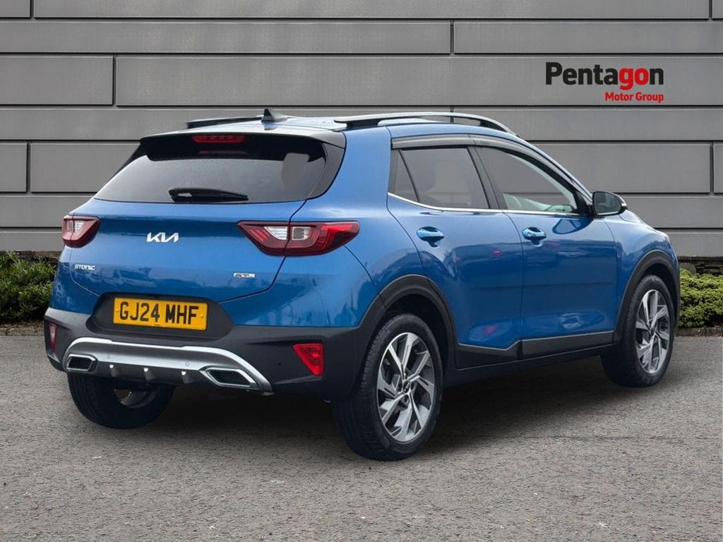 Kia Stonic 1.0 T Gdi Mhev Gt Line S Suv Hybrid Dct GJ24MHF Blue #4