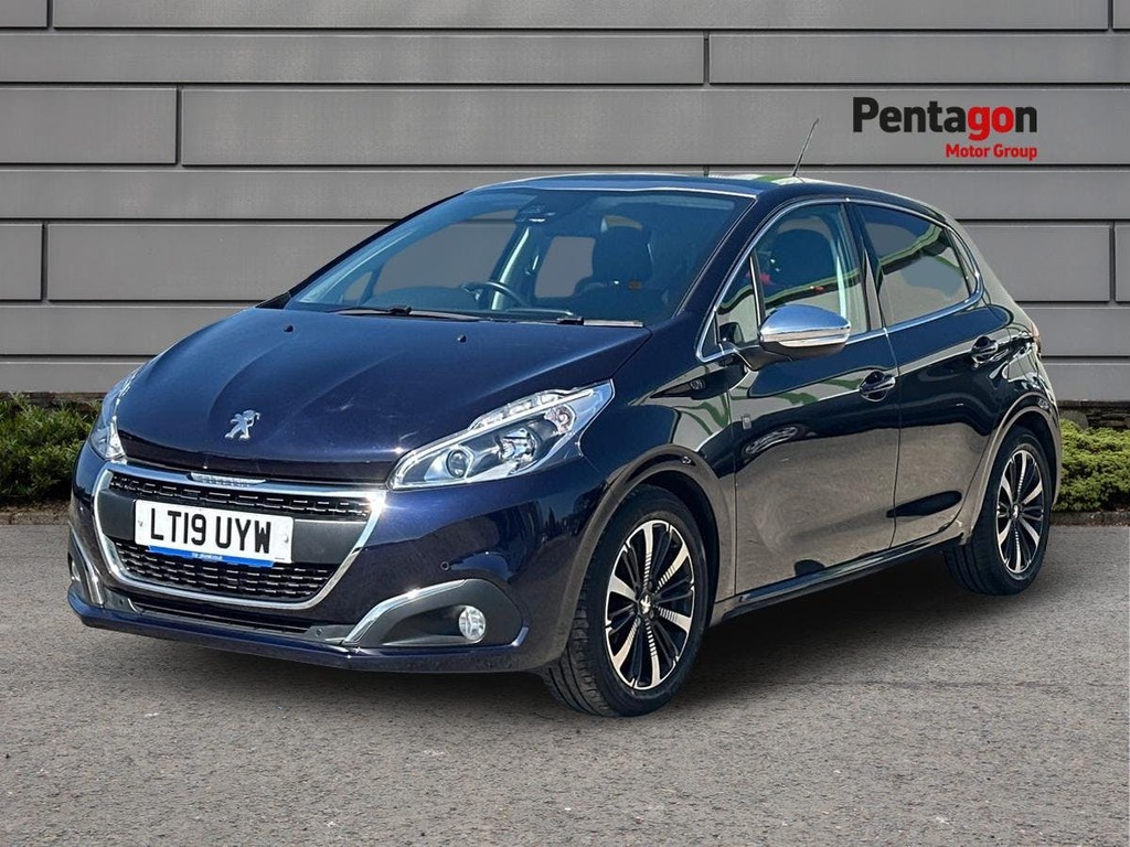 Peugeot 208 1.2 Puretech Tech Edition Hatchback Man LT19UYW Blue #3