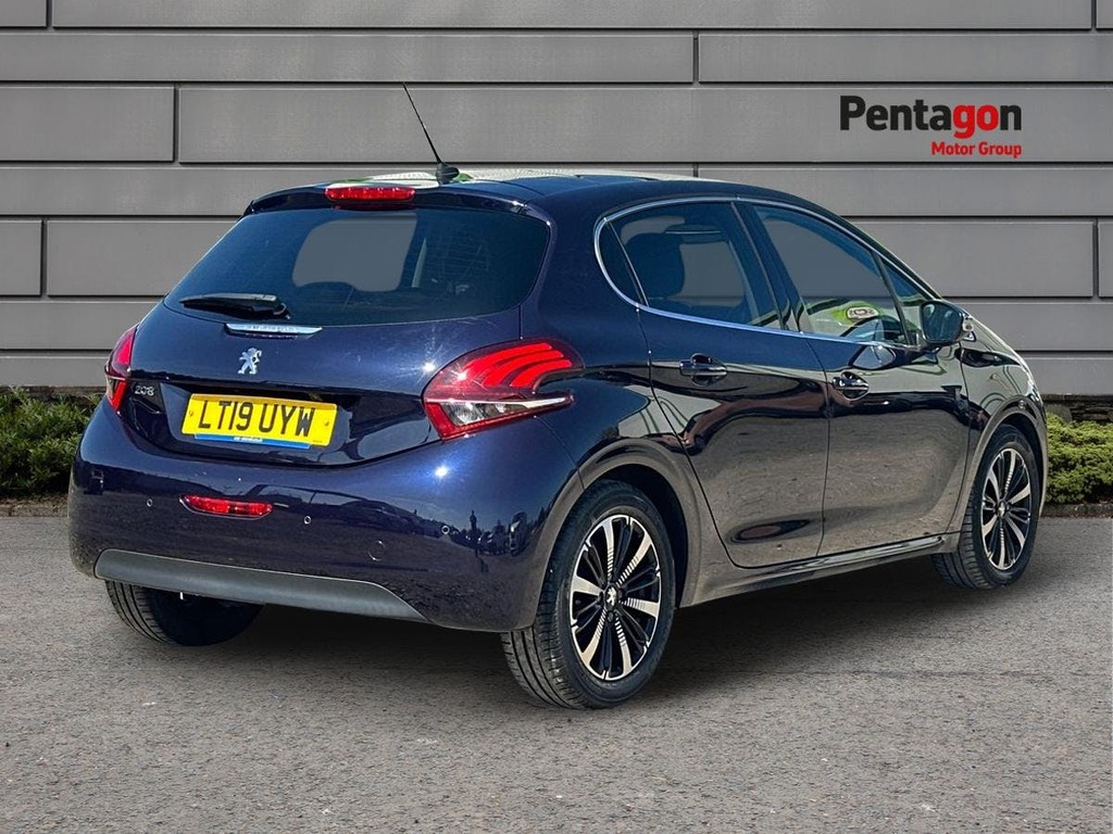 Peugeot 208 1.2 Puretech Tech Edition Hatchback Man LT19UYW Blue #4