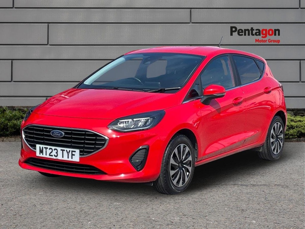 Ford Fiesta 1.0T Ecoboost Titanium Hatchback MT23TYF Red #3