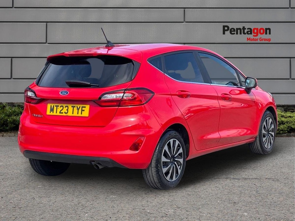 Ford Fiesta 1.0T Ecoboost Titanium Hatchback MT23TYF Red #4