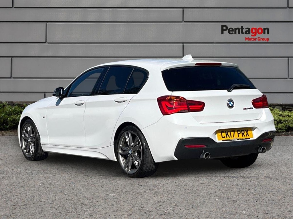 BMW 1 Series 3.0 M140i Hatchback Euro 6 Ss CK17PRX White #2