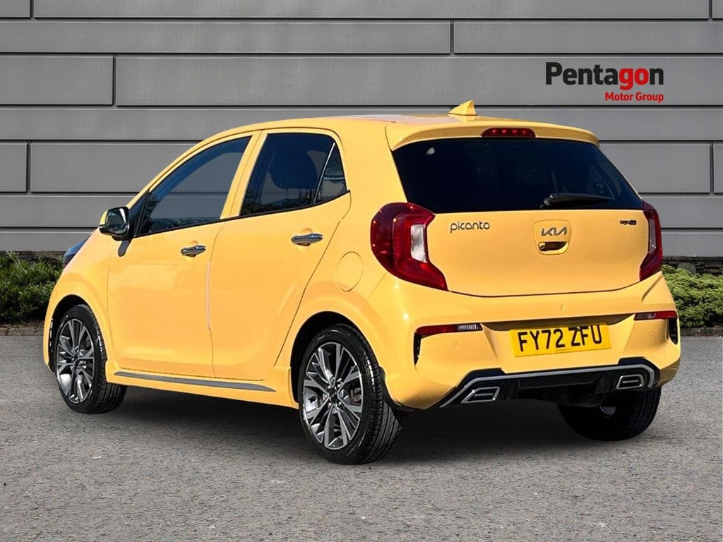 Kia Picanto 1.0 T Gdi Gt Line S Hatchback Eu FY72ZFU Yellow #2