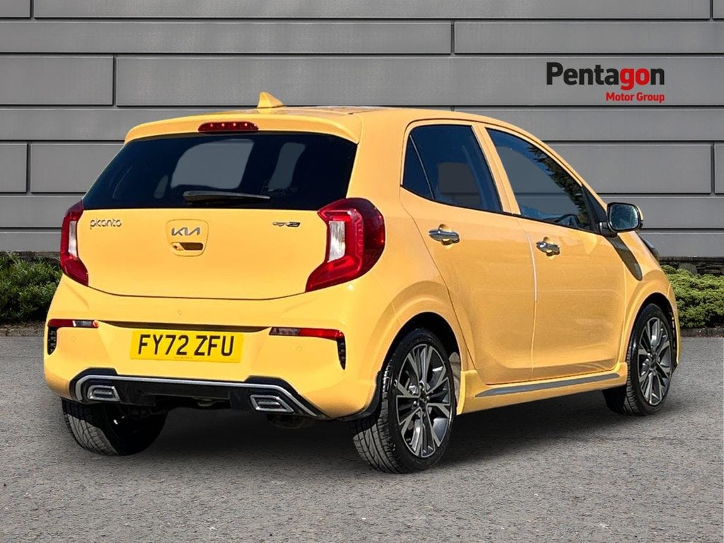 Kia Picanto 1.0 T Gdi Gt Line S Hatchback Eu FY72ZFU Yellow #4