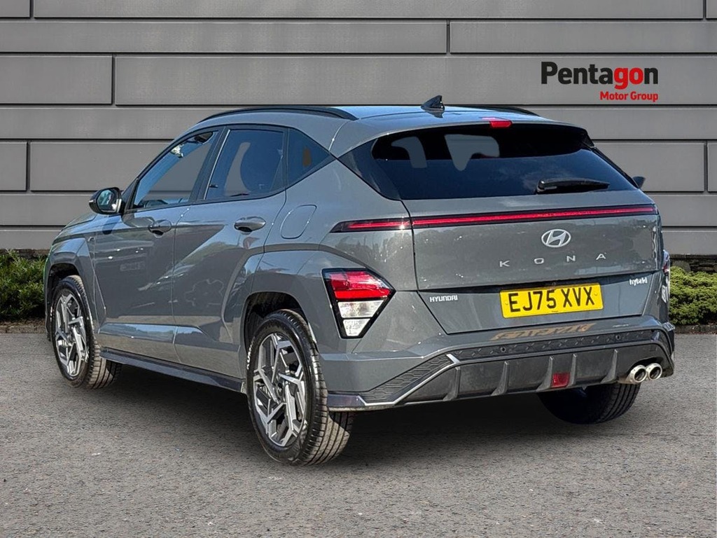 Hyundai Kona 1.6 H Gdi N Line Suv Hybrid Dct Euro 6 EJ75XVX Grey #2