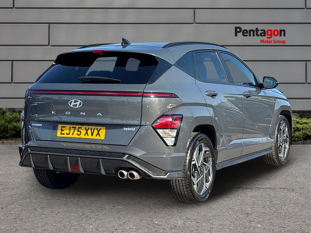 Hyundai Kona 1.6 H Gdi N Line Suv Hybrid Dct Euro 6 EJ75XVX Grey #4