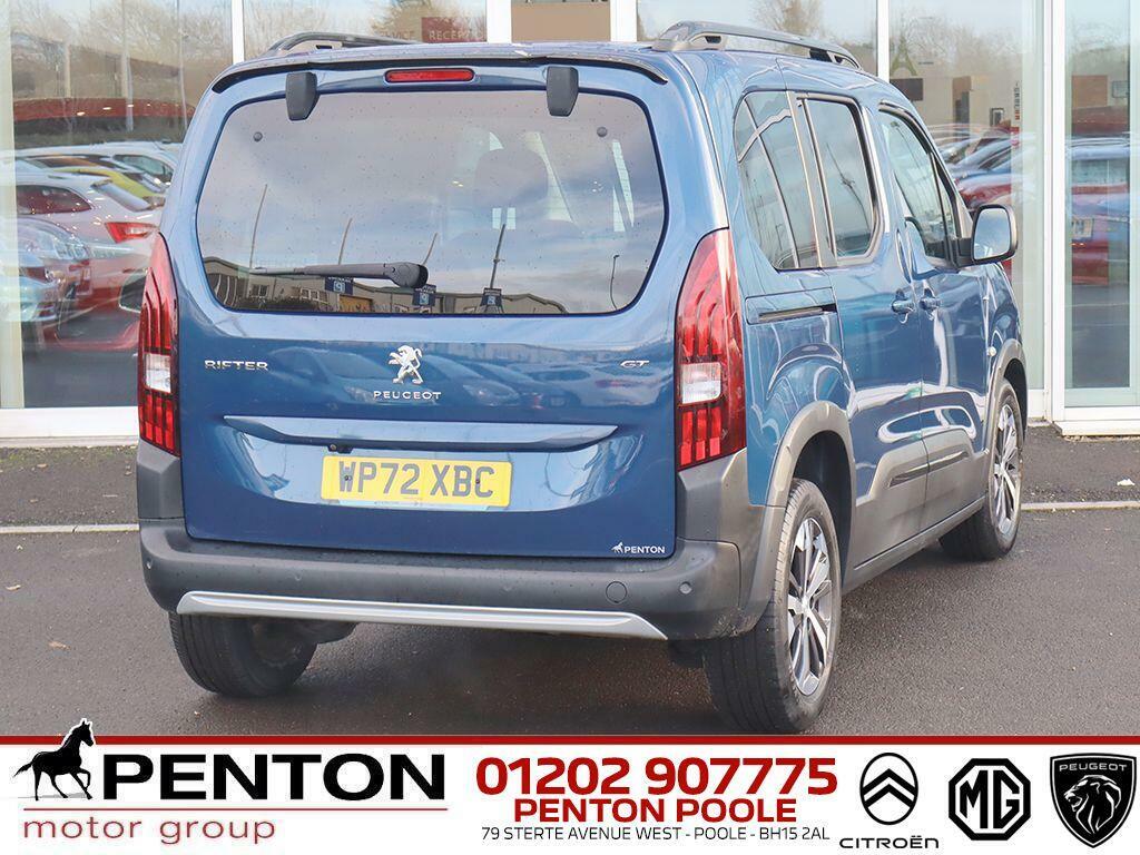 Peugeot Rifter 1.5 Bluehdi Gt Standard Mpv Euro 6 Ss Blue #3