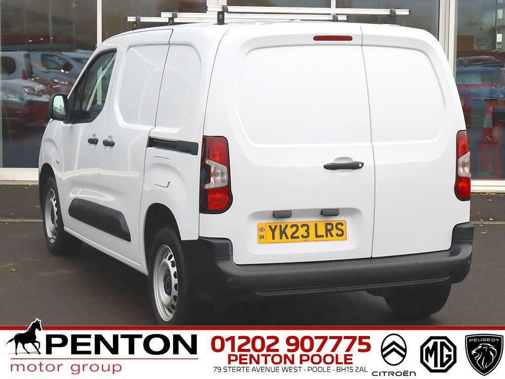 Peugeot Partner 1.5 Bluehdi 1000 Professional Premium Standard P YK23LRS White #4
