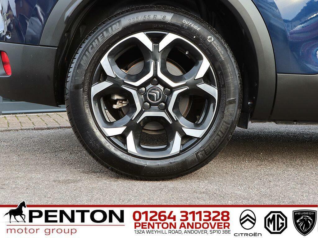 Citroen C5 Aircross 1.2 Puretech Shine Euro 6 Ss ML72YWK Blue #6