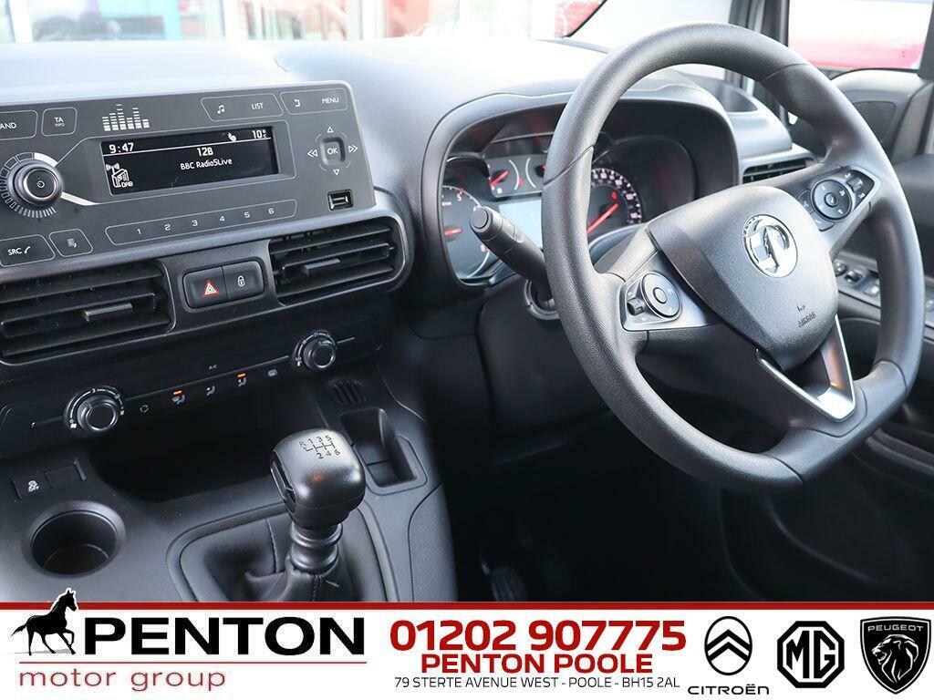 Vauxhall Combo 1.5 Turbo D 2300 Dynamic L1 H1 Euro 6 DY71BHK White #6