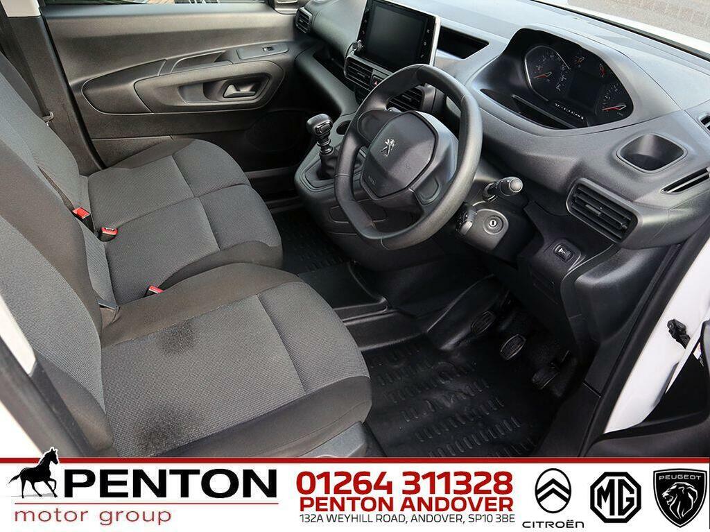 Peugeot Partner 1.5 Bluehdi 1000 Professional Premium Standard P CA23KWP White #3