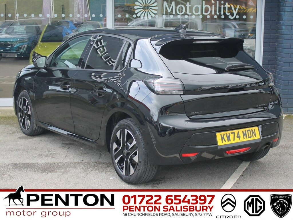 Peugeot 208 1.2 Hybrid Allure E-dsc6 Euro 6 Ss KW74MDN Black #4