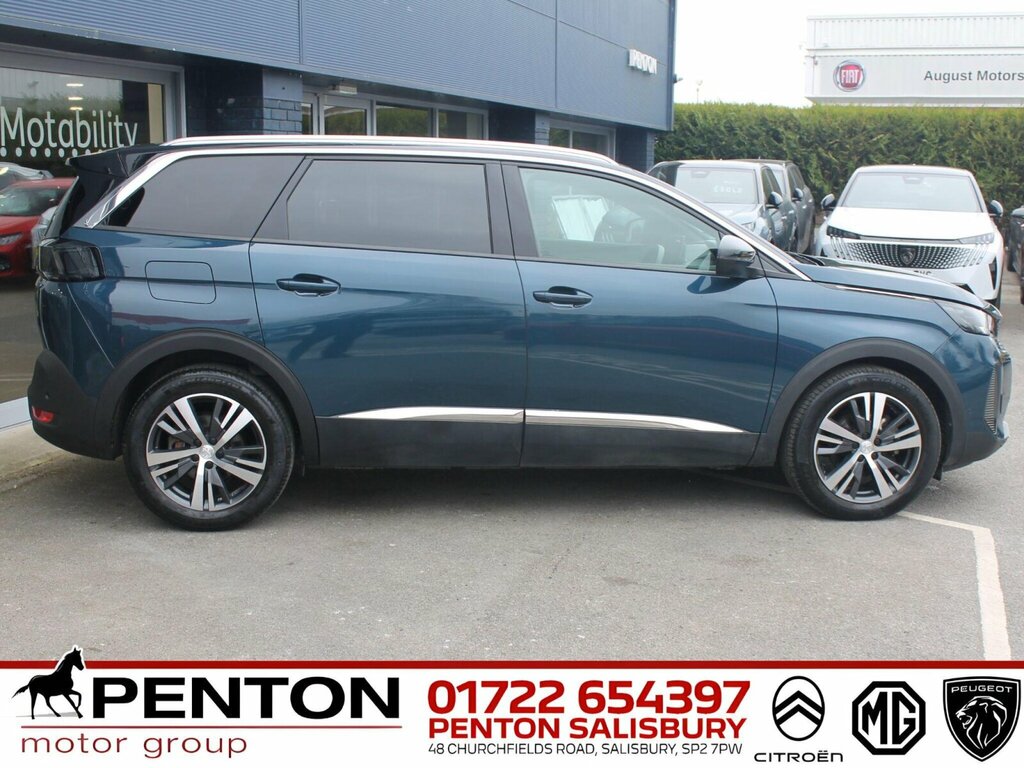 Peugeot 5008 1.5 Bluehdi Allure Premium Eat Euro 6 Ss VK73JZN Blue #6